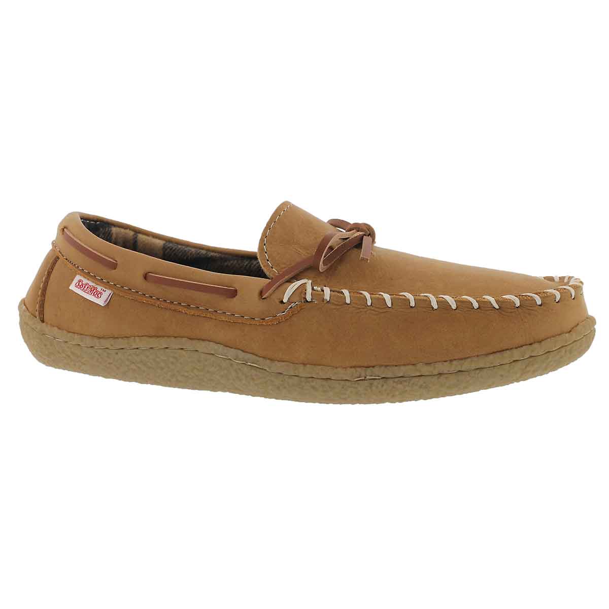 Men's CLOVIS bark lined moccasins