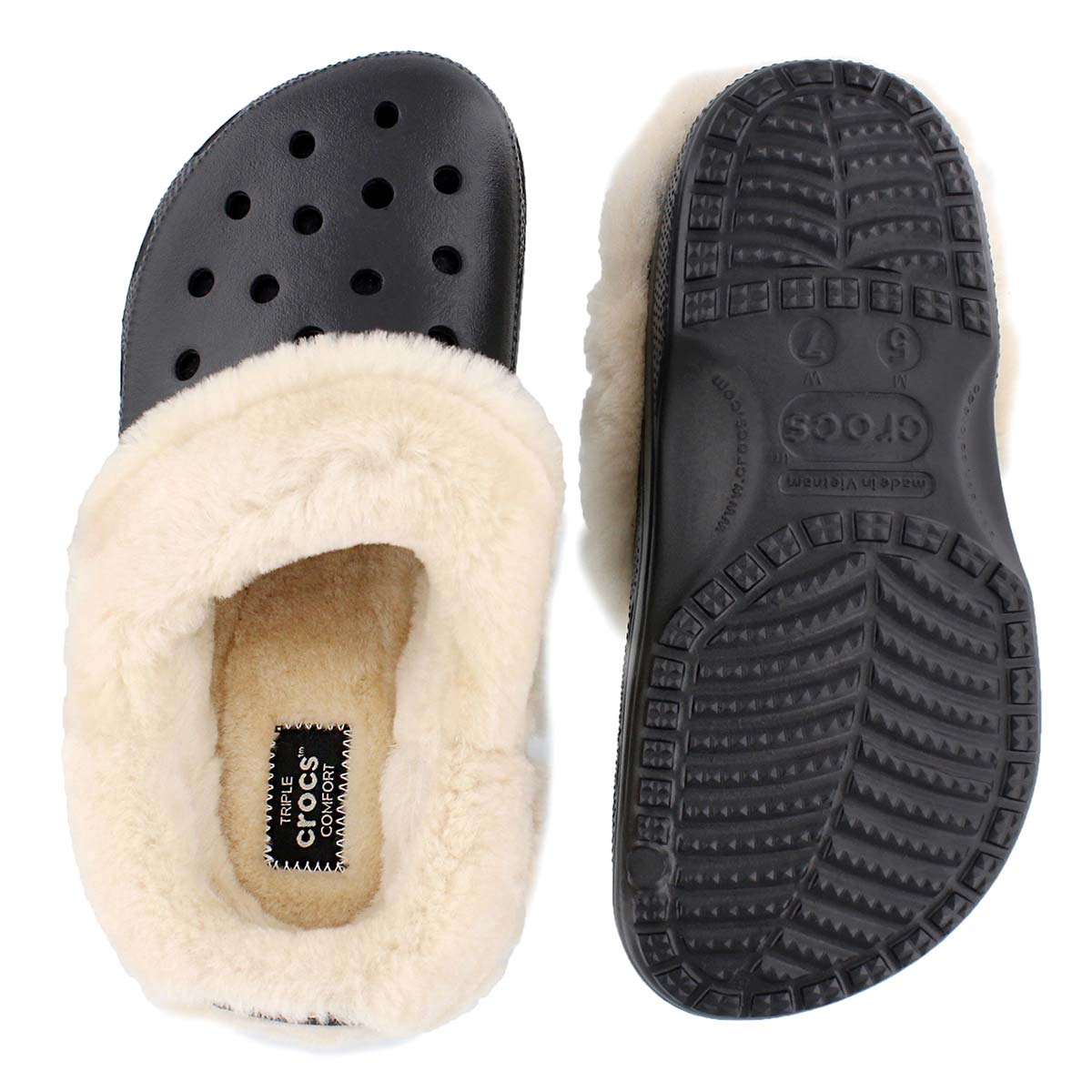 Lds Classic Mammoth Luxe blk clog