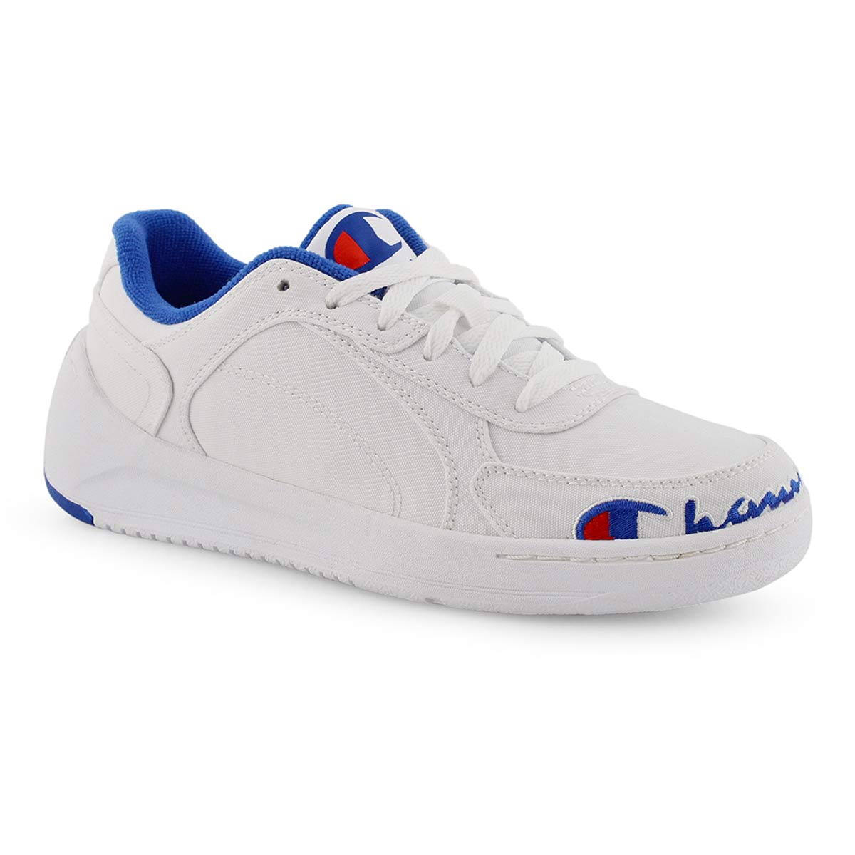 Lds Court Low white lace up sneaker