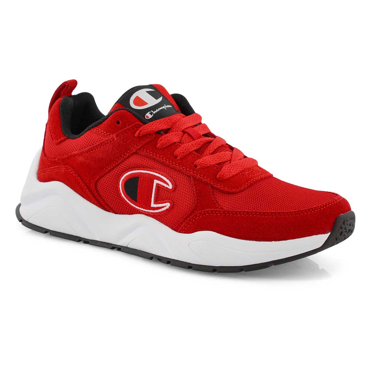 Mns 93Eighteen red lace up sneaker