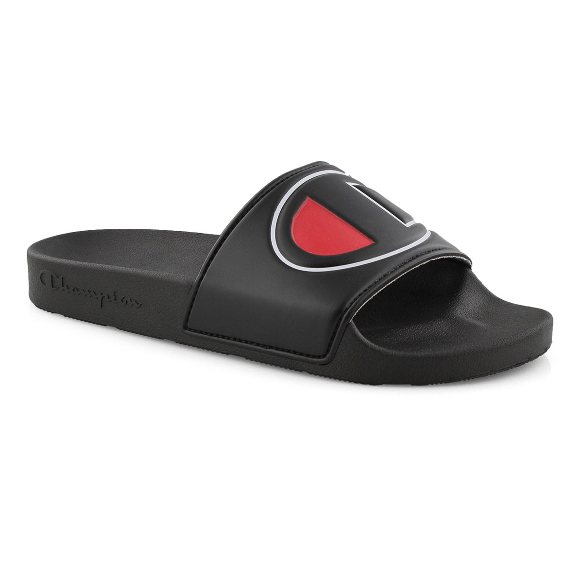 Lds Ipo black sport slide sandal
