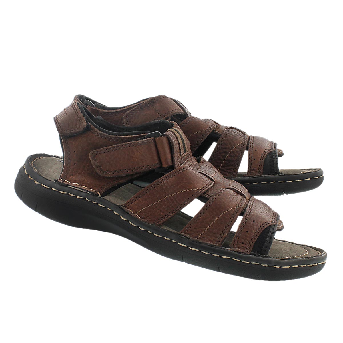 Mns Colin 3 brn opentoe fishermn sandal