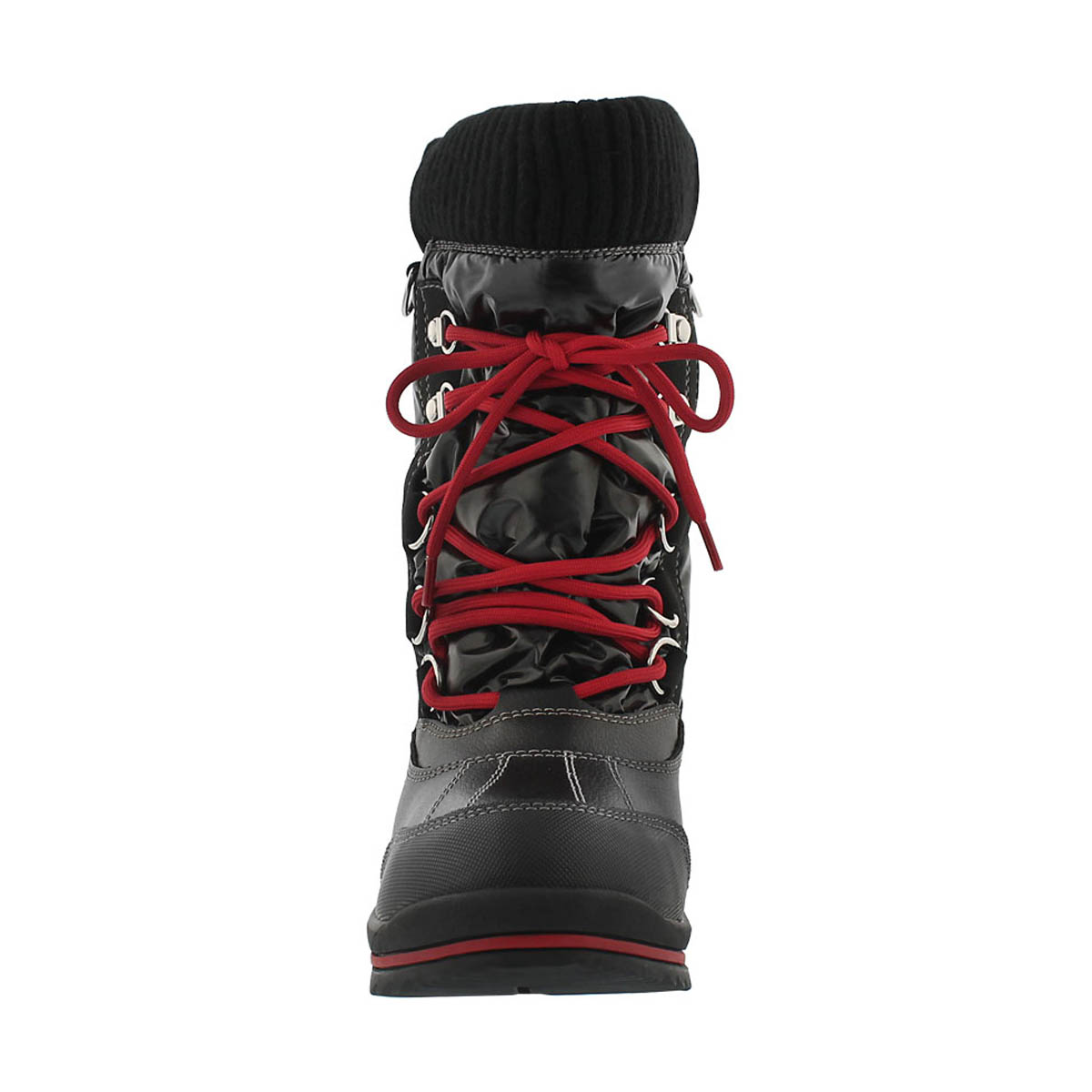 Botte d'hiver imp Como, noir, filles