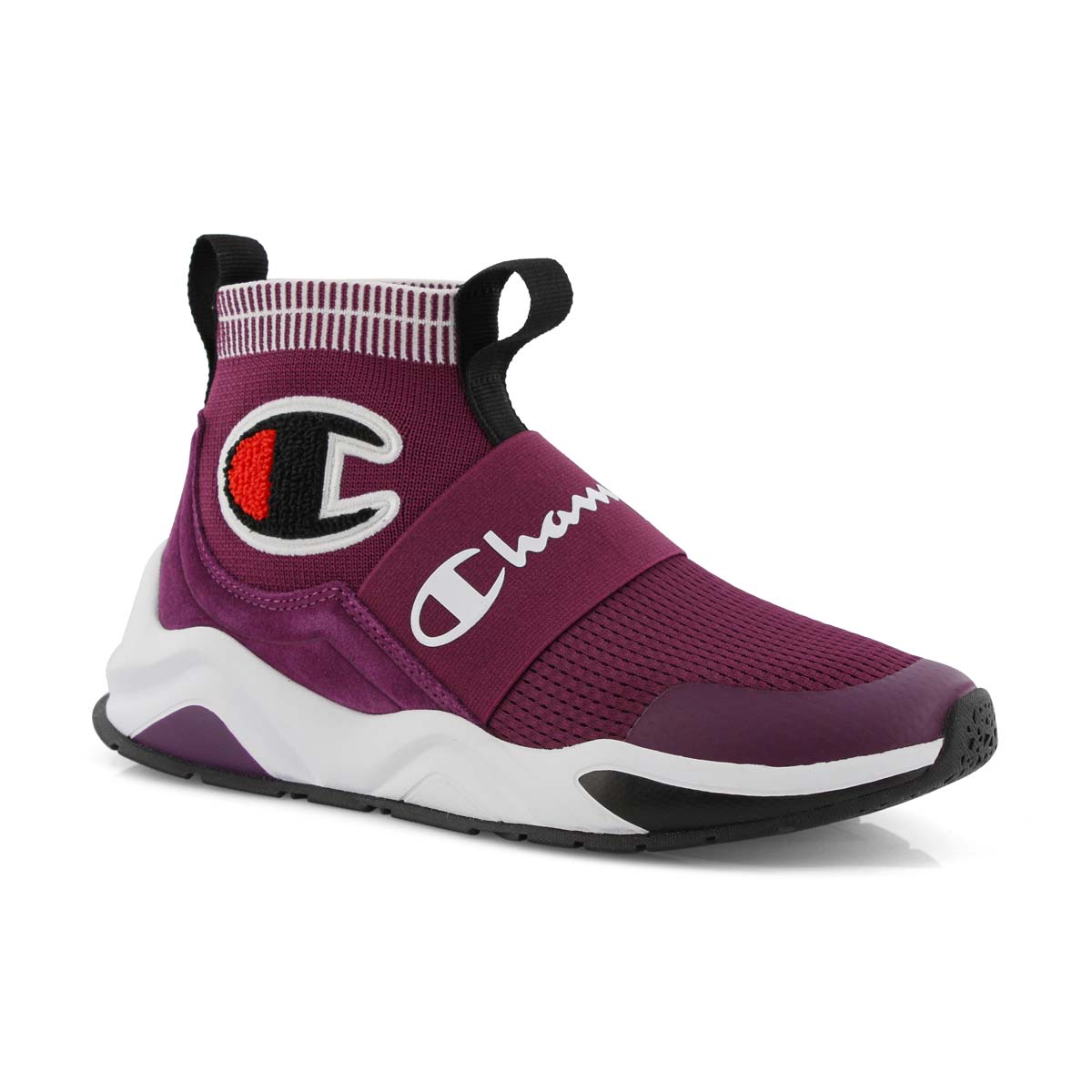 purple champion sneakers