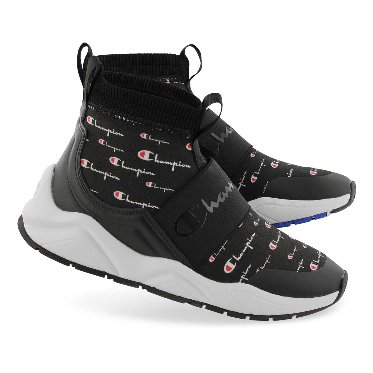 champion rally script black shoes