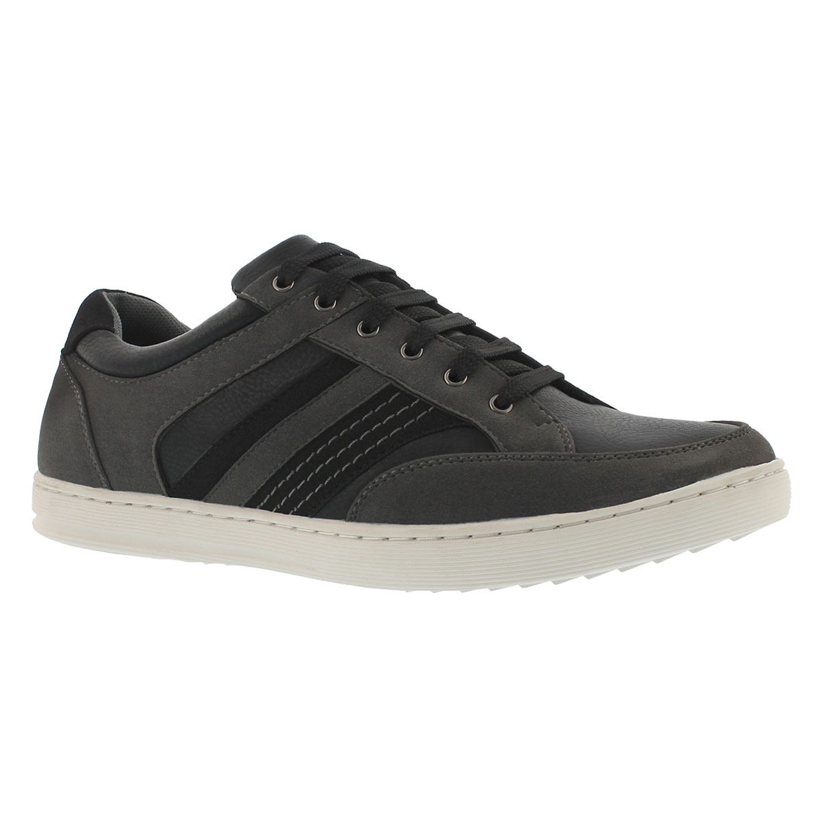 Mns Crackle grey/black fashion sneaker