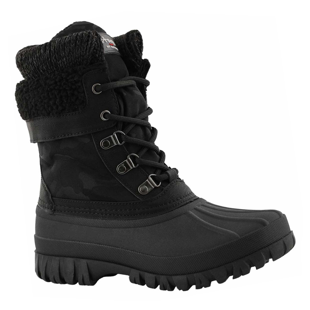 Lds Creek black camo wtpf winter boot