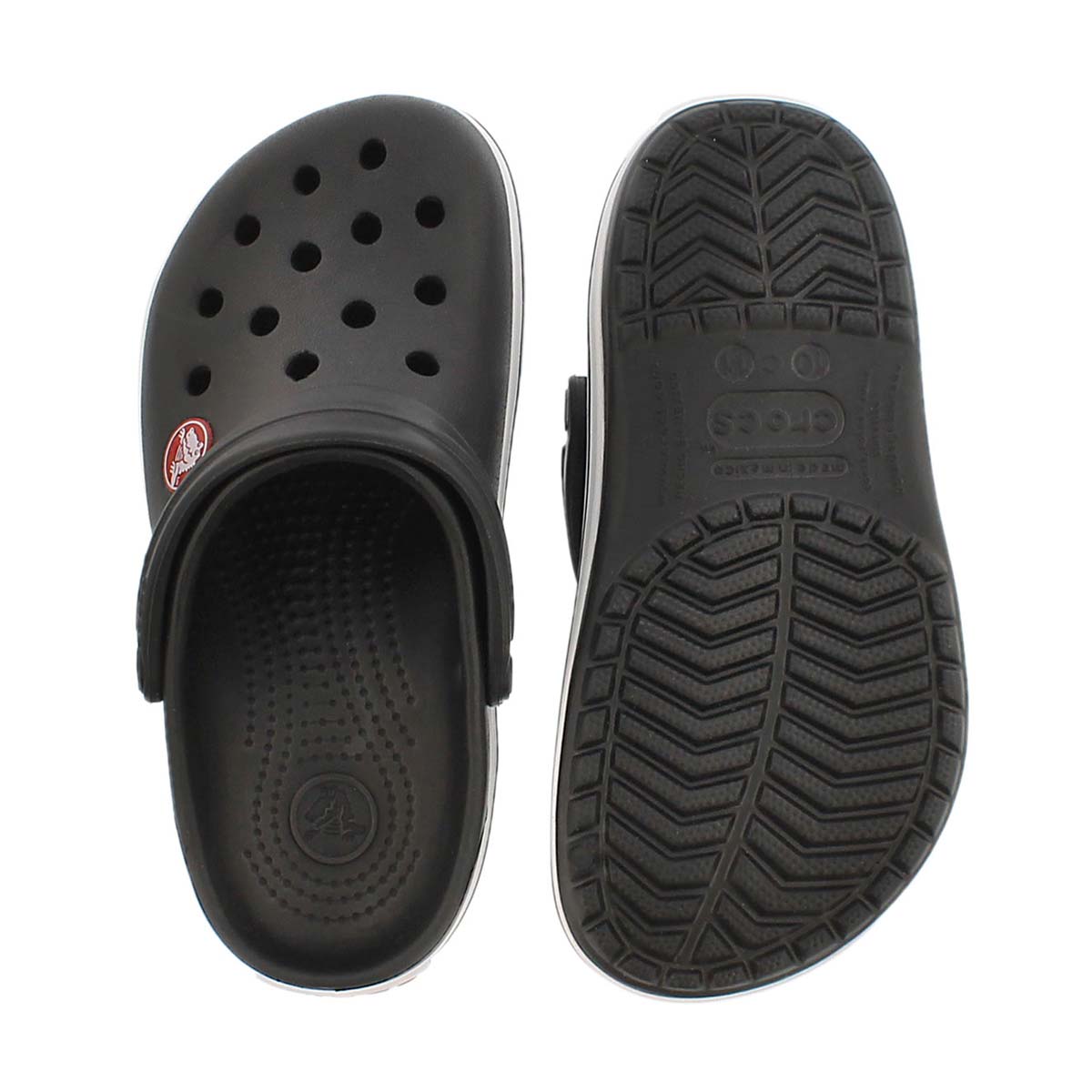 Kds Crocband black EVA comfort clog