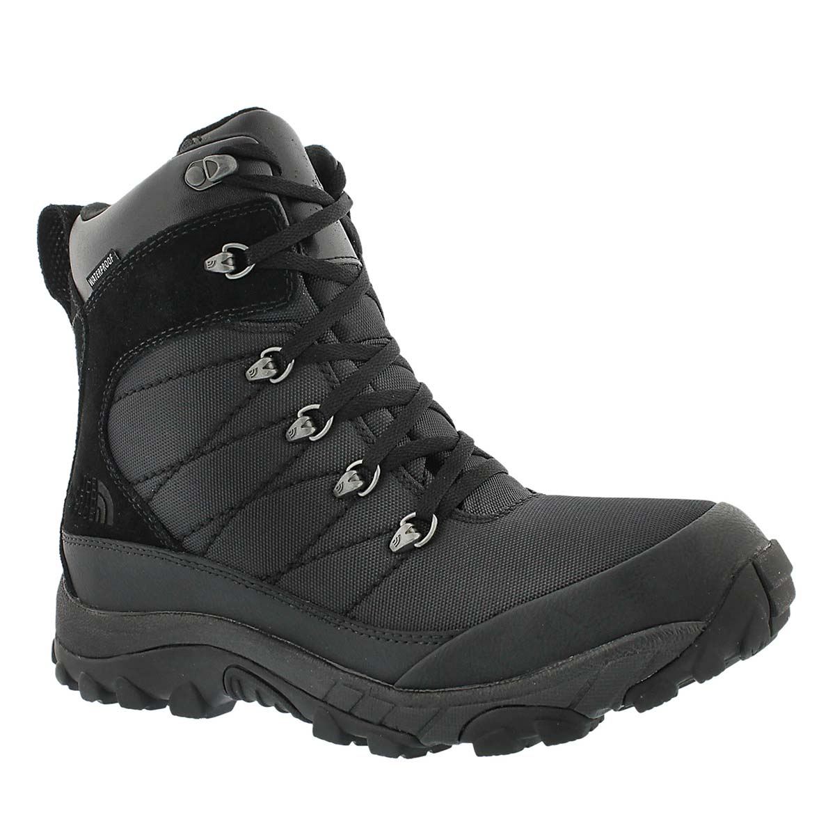 Men's CHILKAT NYLON waterproof black winter boots