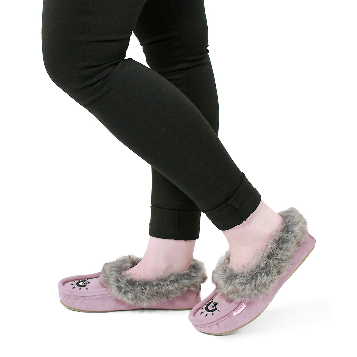 Lds Cute faux me mauv crepe sole faux