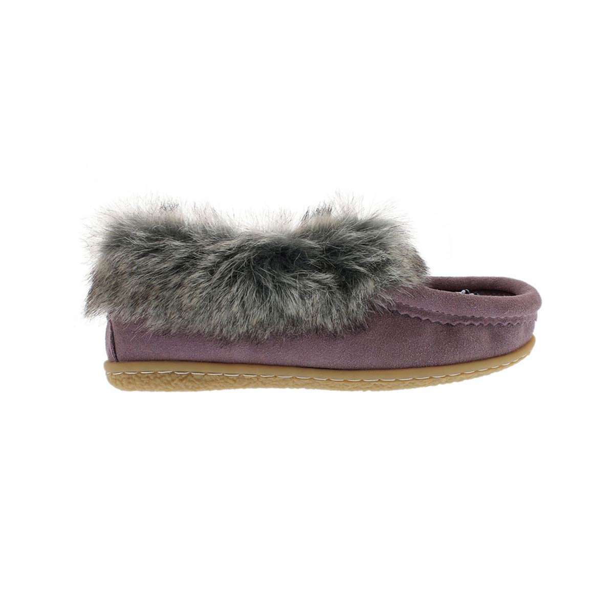 Grls Cute 2 Jr mav faux rabbit mocc