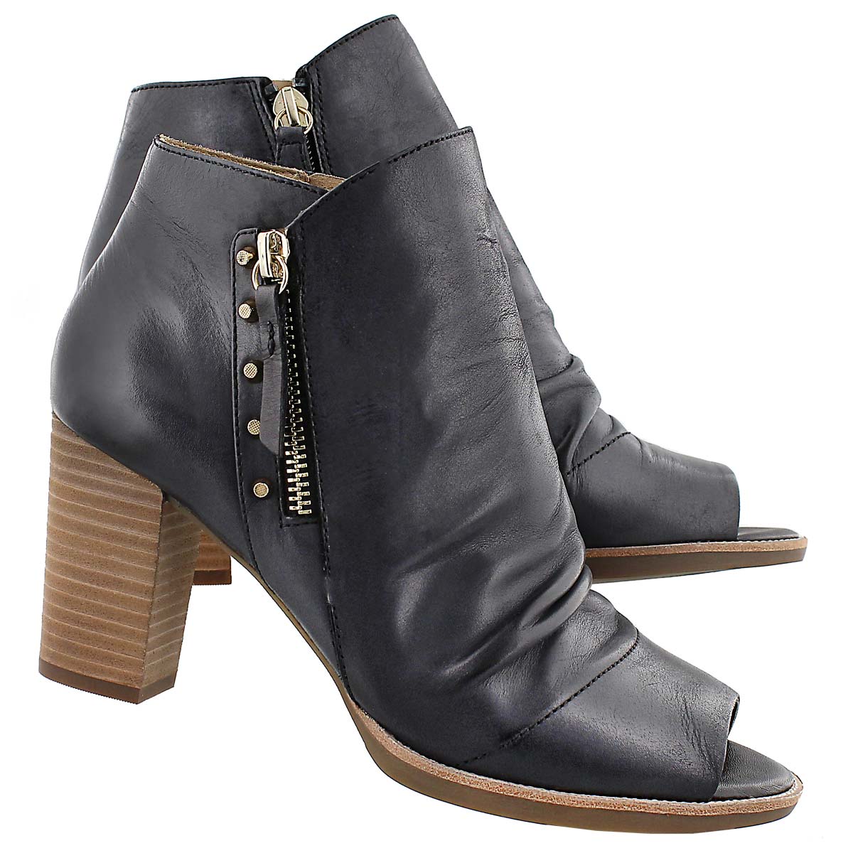 Bottine bout ouv New Callie, gris f, fe