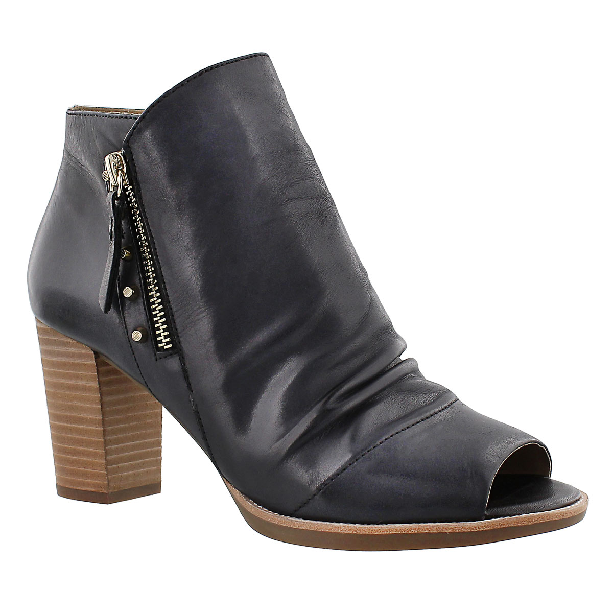 Bottine bout ouv New Callie, gris f, fe