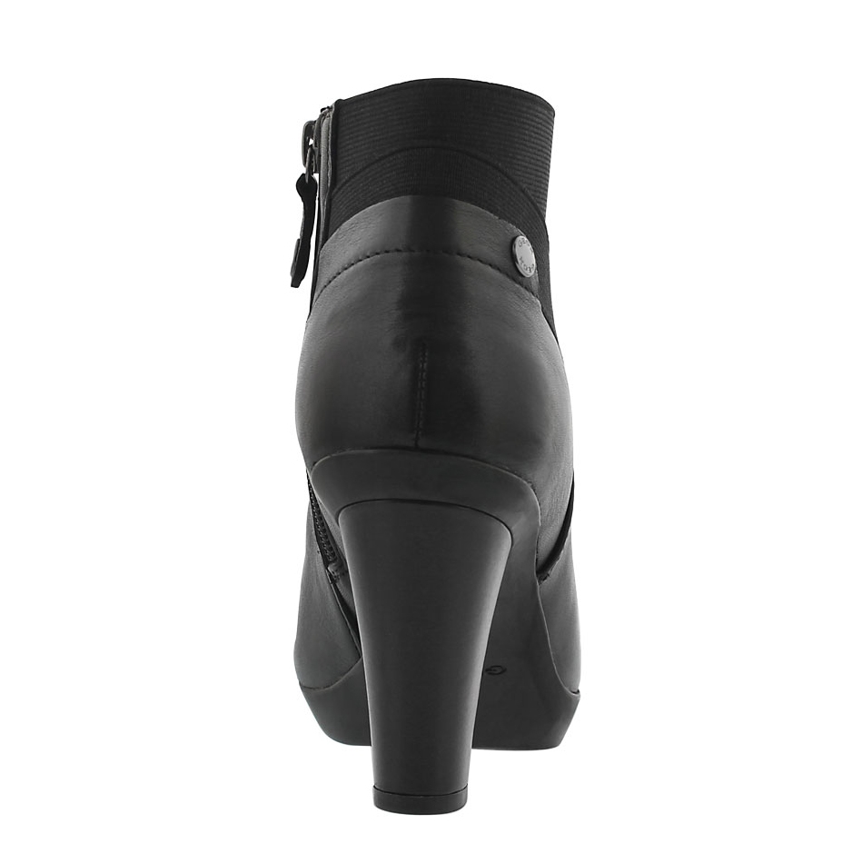 Bottine Inspiration Stiv, cuir noir, fem