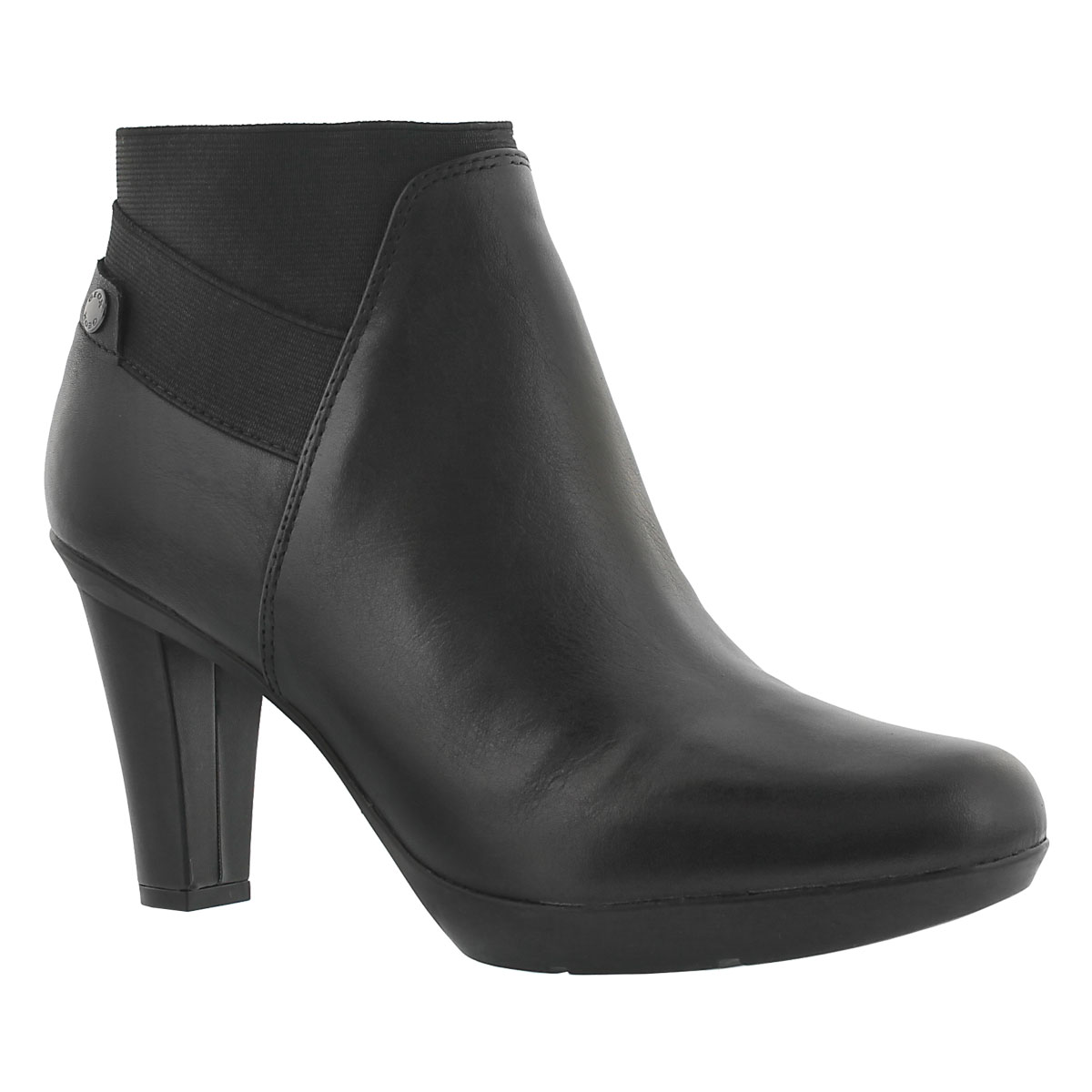 Bottine Inspiration Stiv, cuir noir, fem