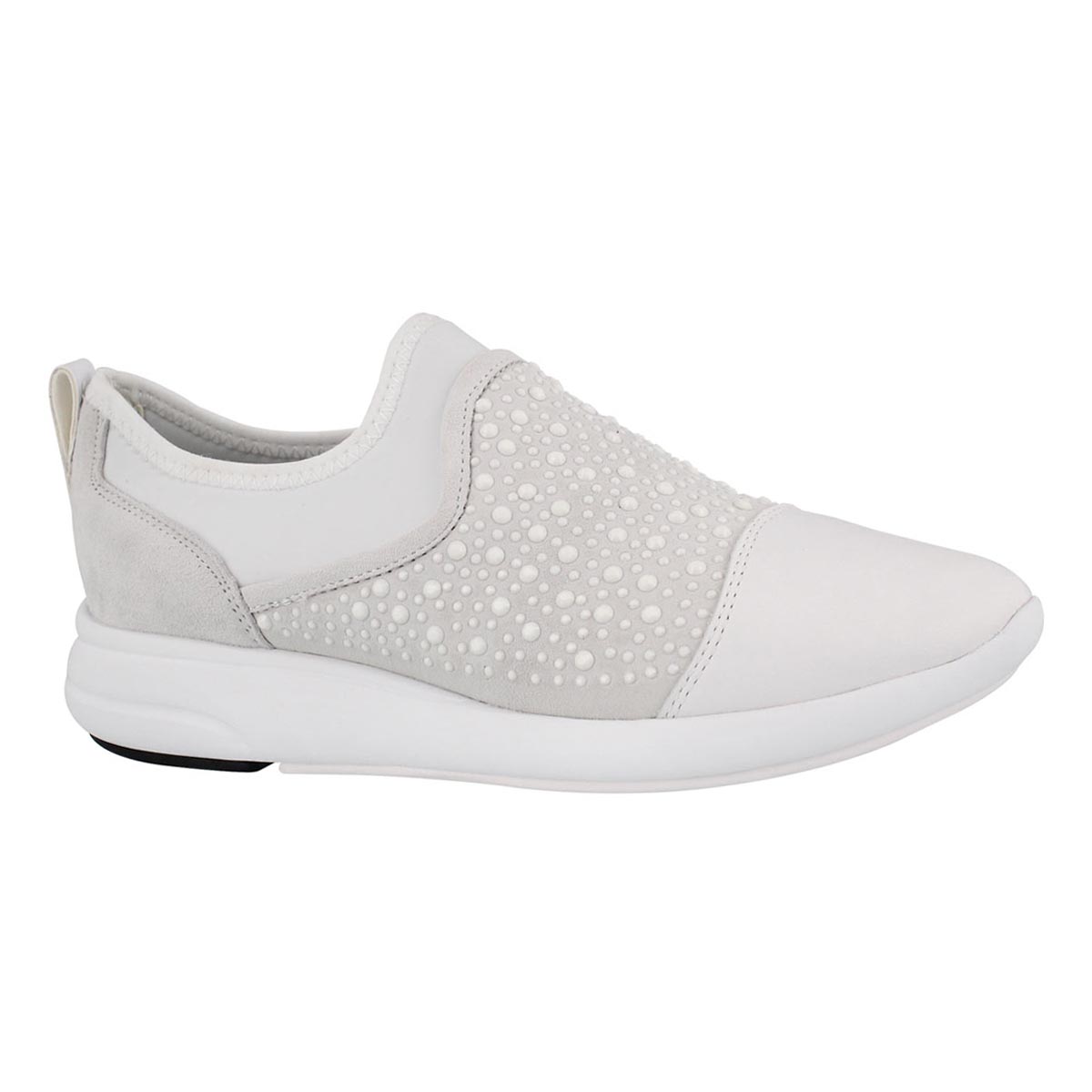 Lds Ophira off white slip on sneaker