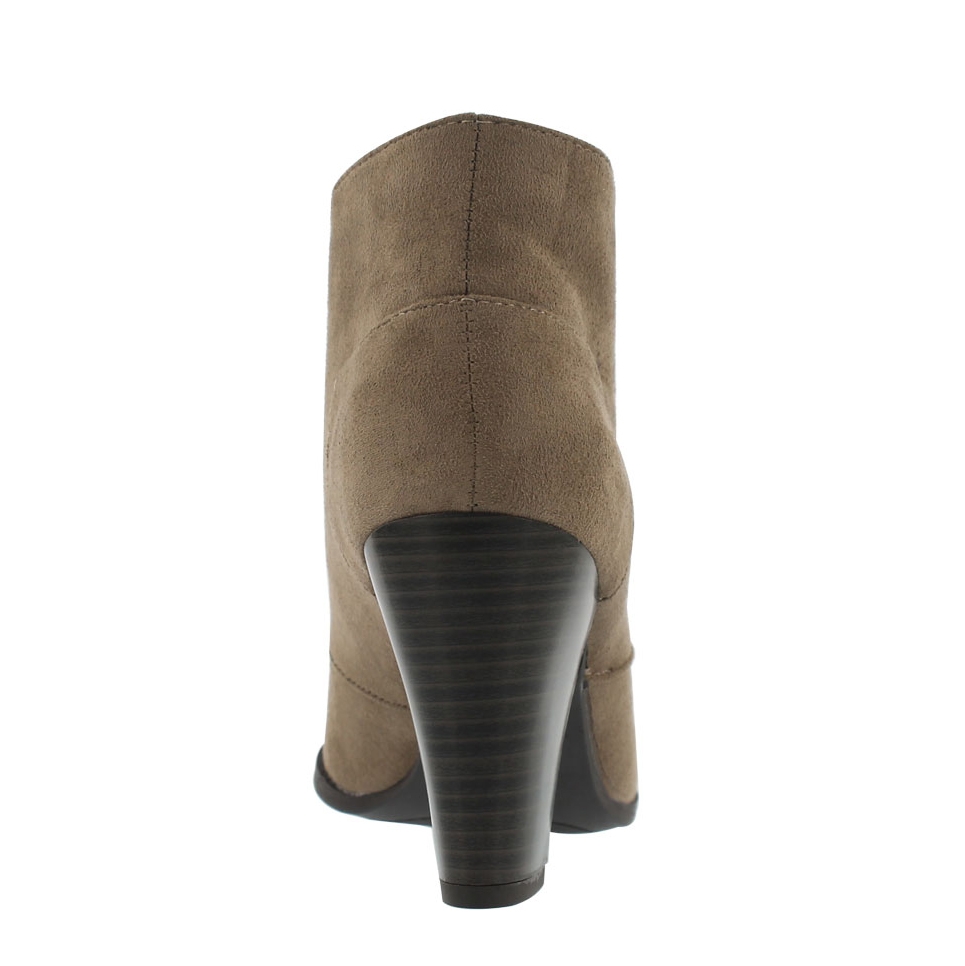 Lds Dahlia cement lace up dress bootie