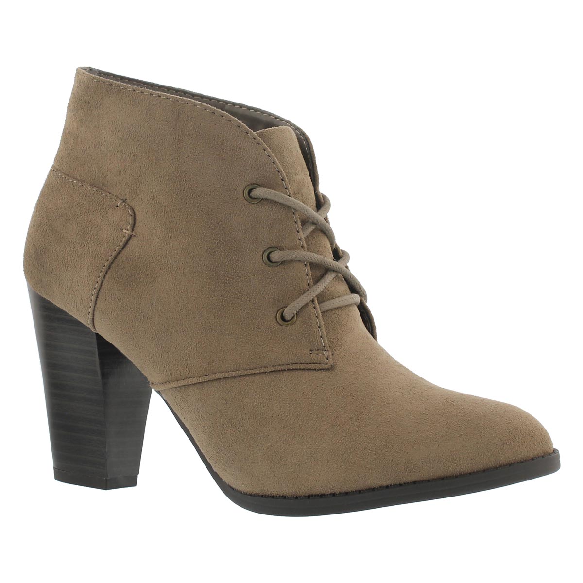 Lds Dahlia cement lace up dress bootie