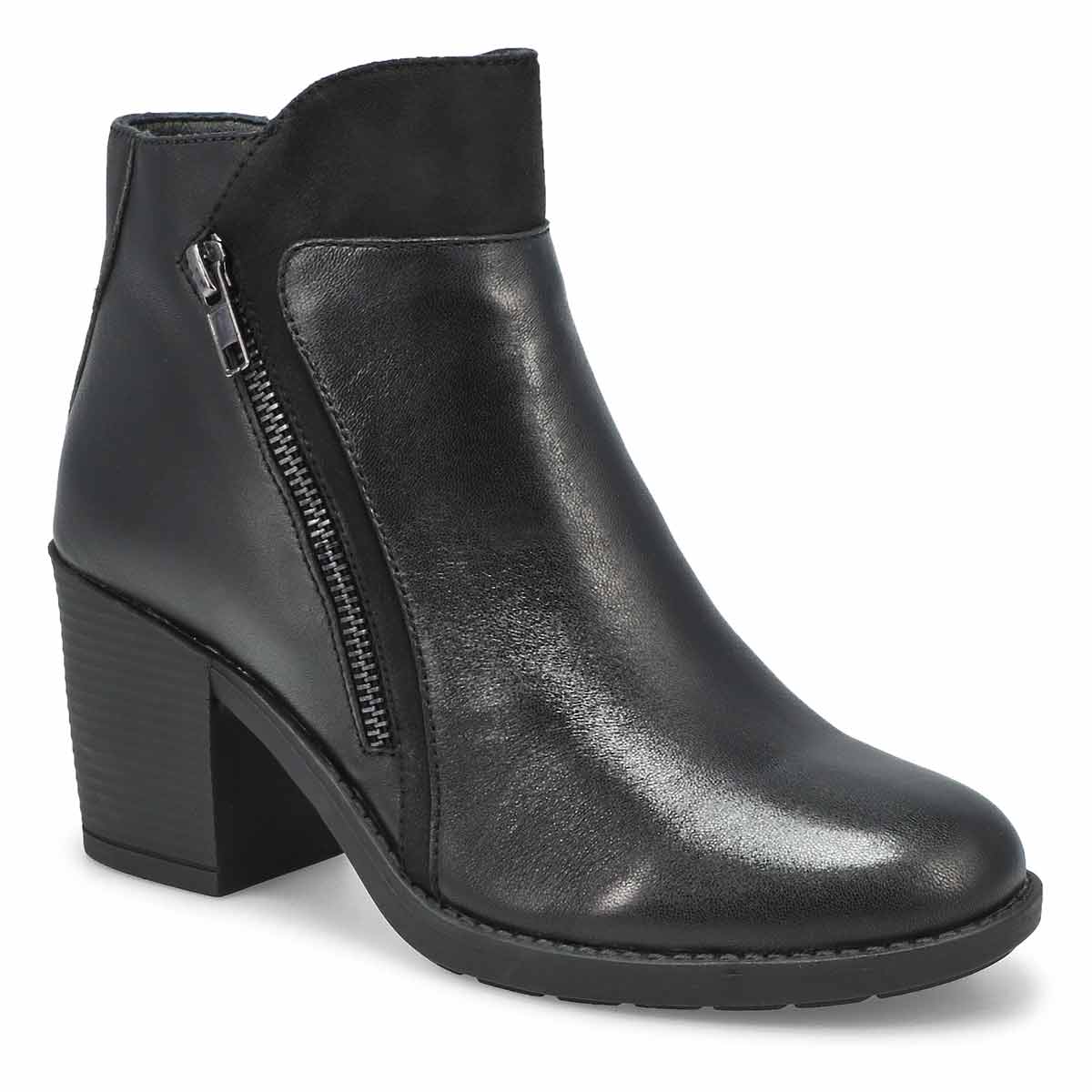 Lds Daisey black casual ankle boot
