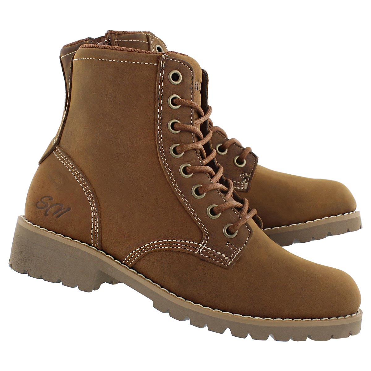 Lds Dalisse tan casual combat boot