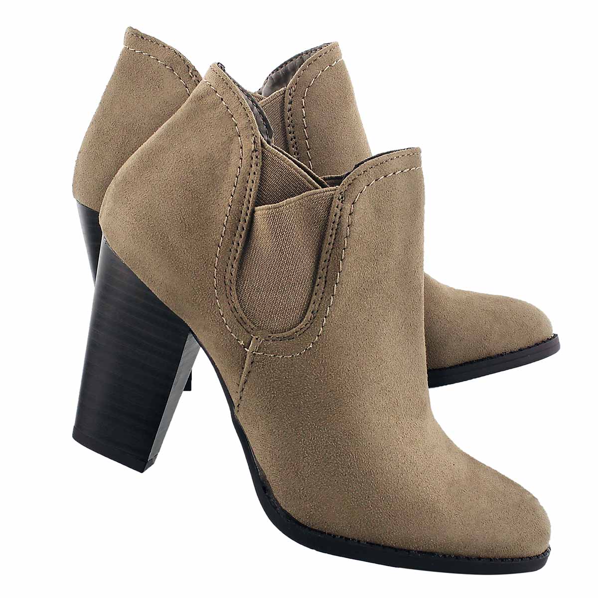 Lds Daphne cement lo dress ankle boot