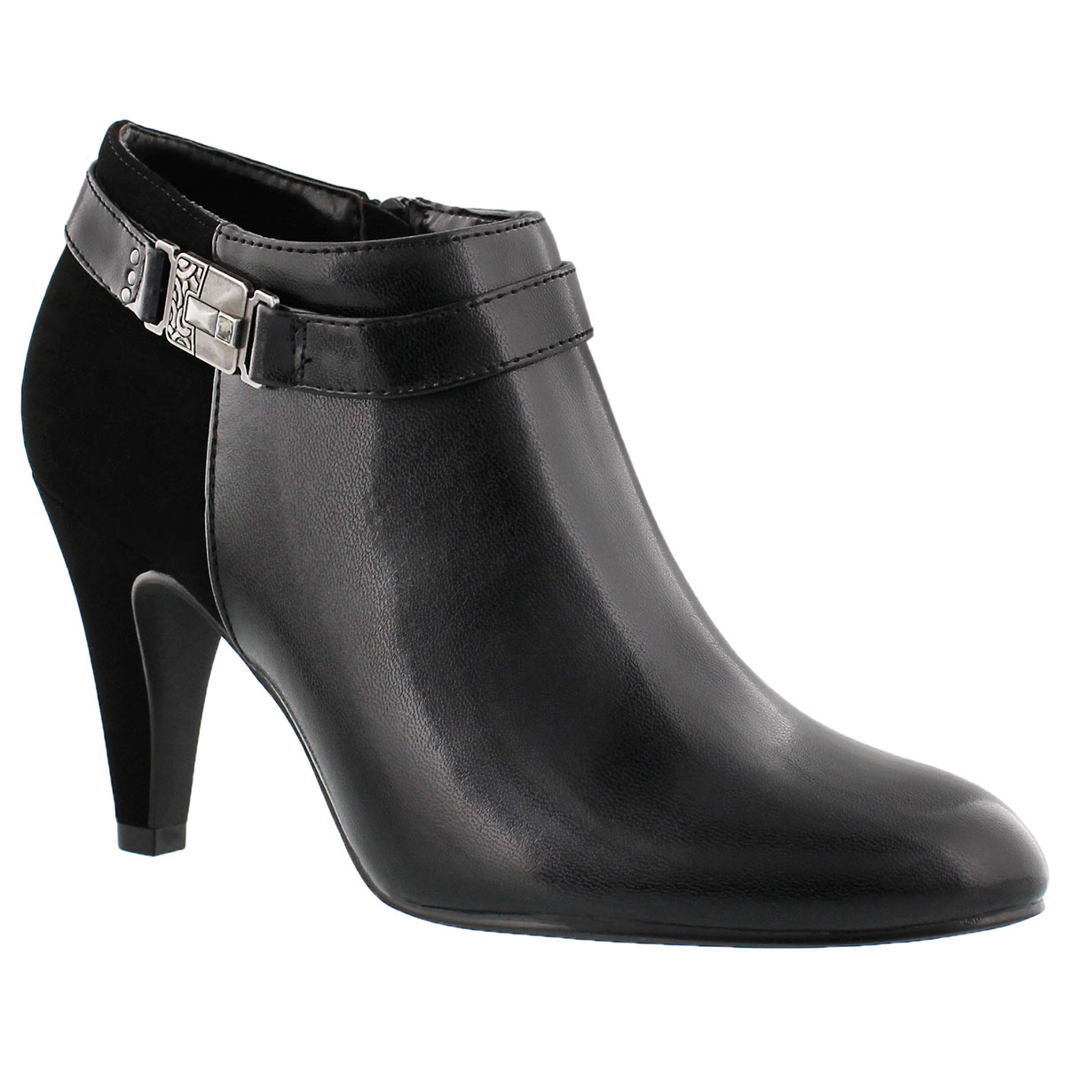 Bottillon habillé Darci, noir, fem