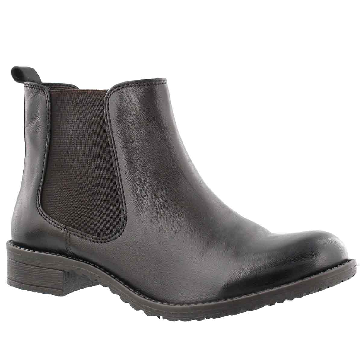 Lds Darilyn dark brown chelsea boot