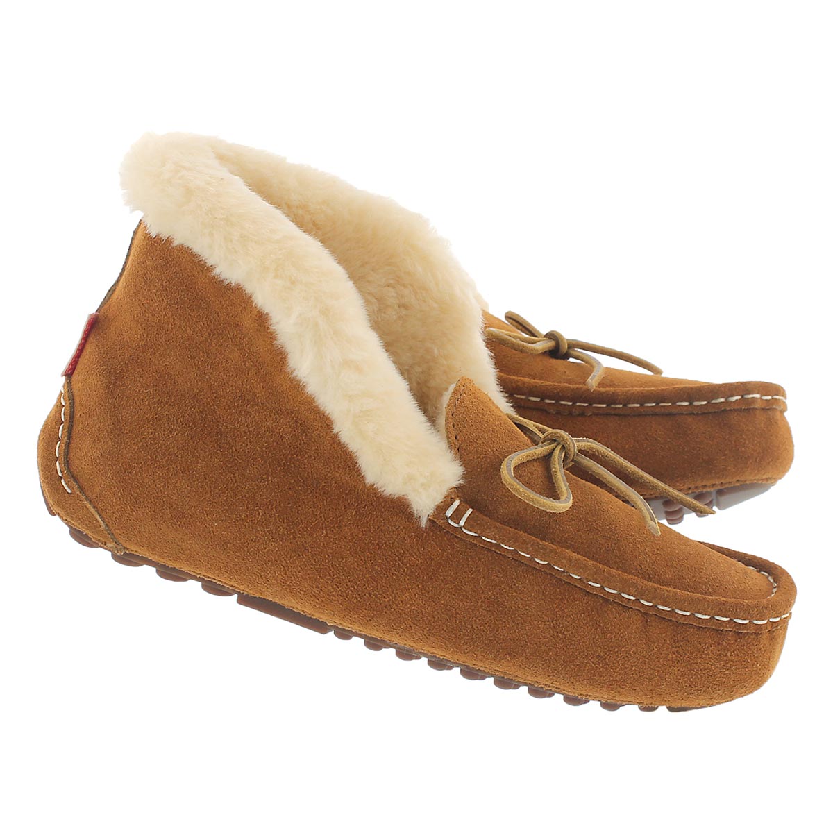 Mocassin mousse visco Dawni, chât, fem