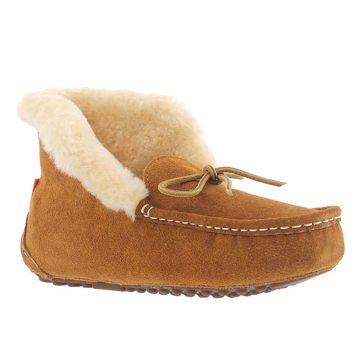 Women's DAWNI chestnut memory foam moccasins