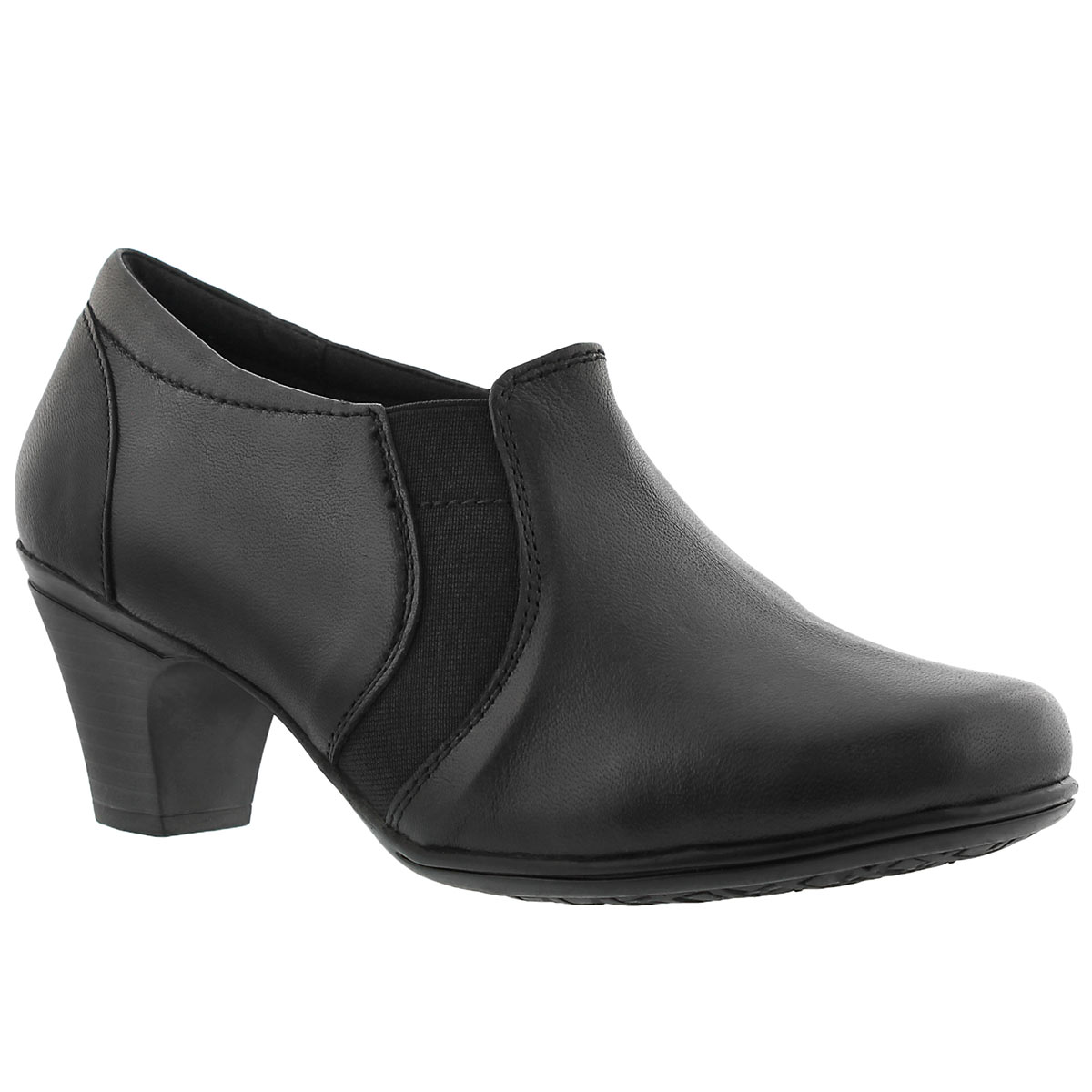Women's DAZ black low dress heels