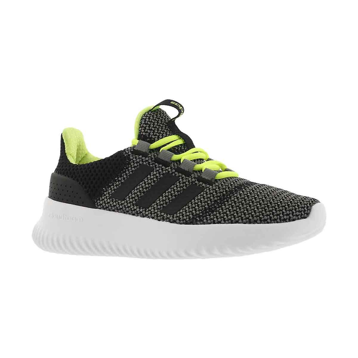 Kids' CLOUDFOAM ULTIMATE grey/yellow runners