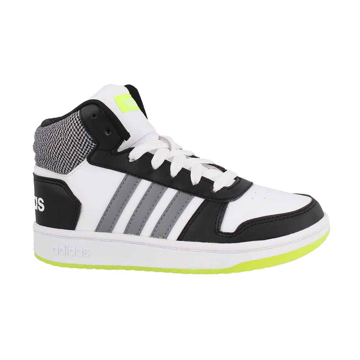 Bys V5 Hoops Mid 2.0 wht/gry/blk sneaker