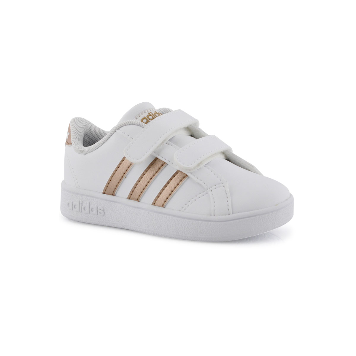 Inf Baseline CMF wht/copper sneaker