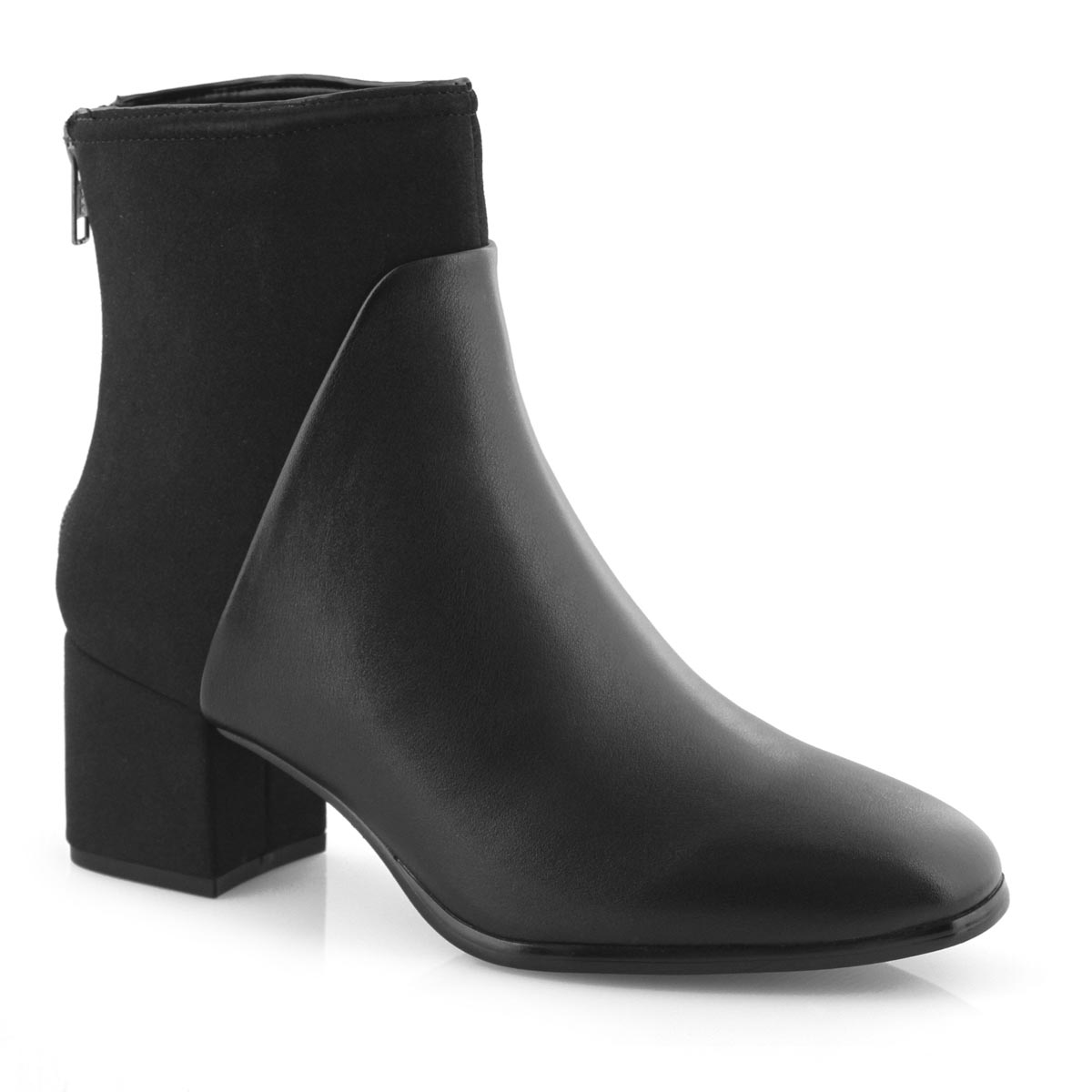 Lds Dea black vegan dress bootie