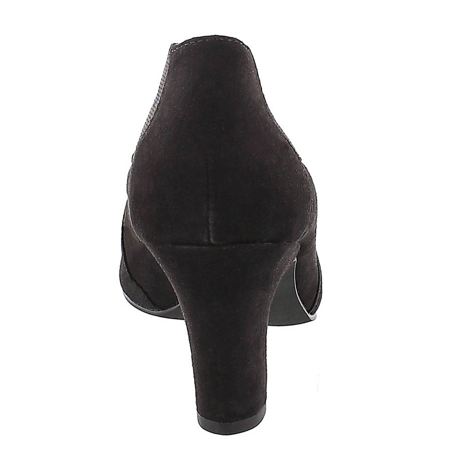 Lds Deanna blk lo dress bootie