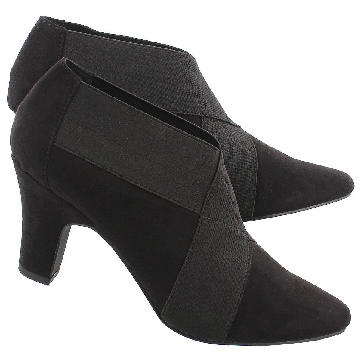 Lds Deanna blk lo dress bootie