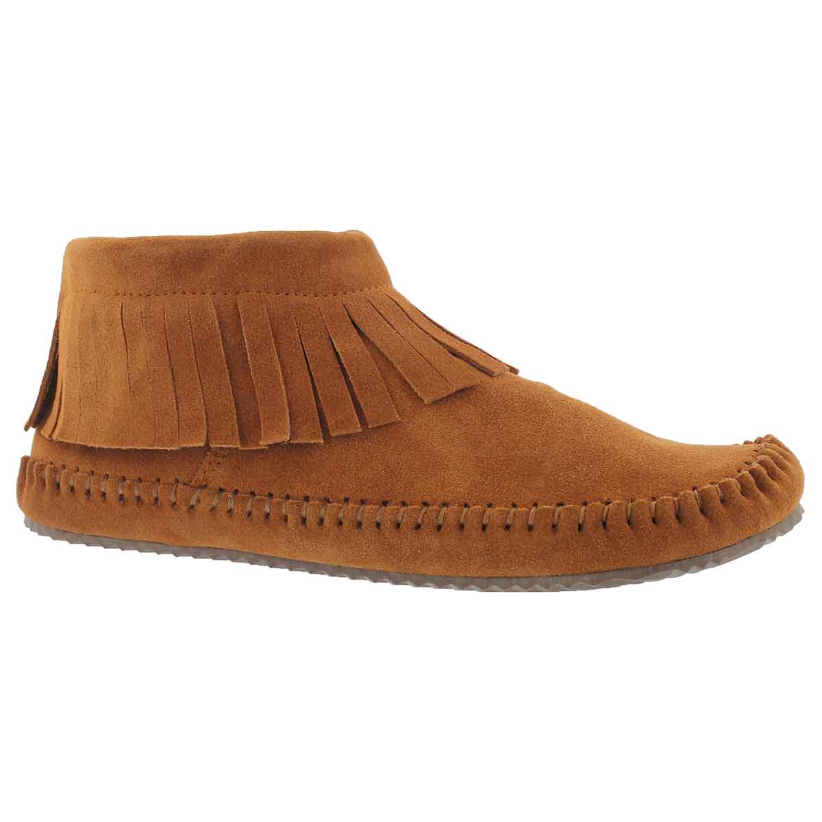 Women's DEBRA LO II copper black zipper moccasins