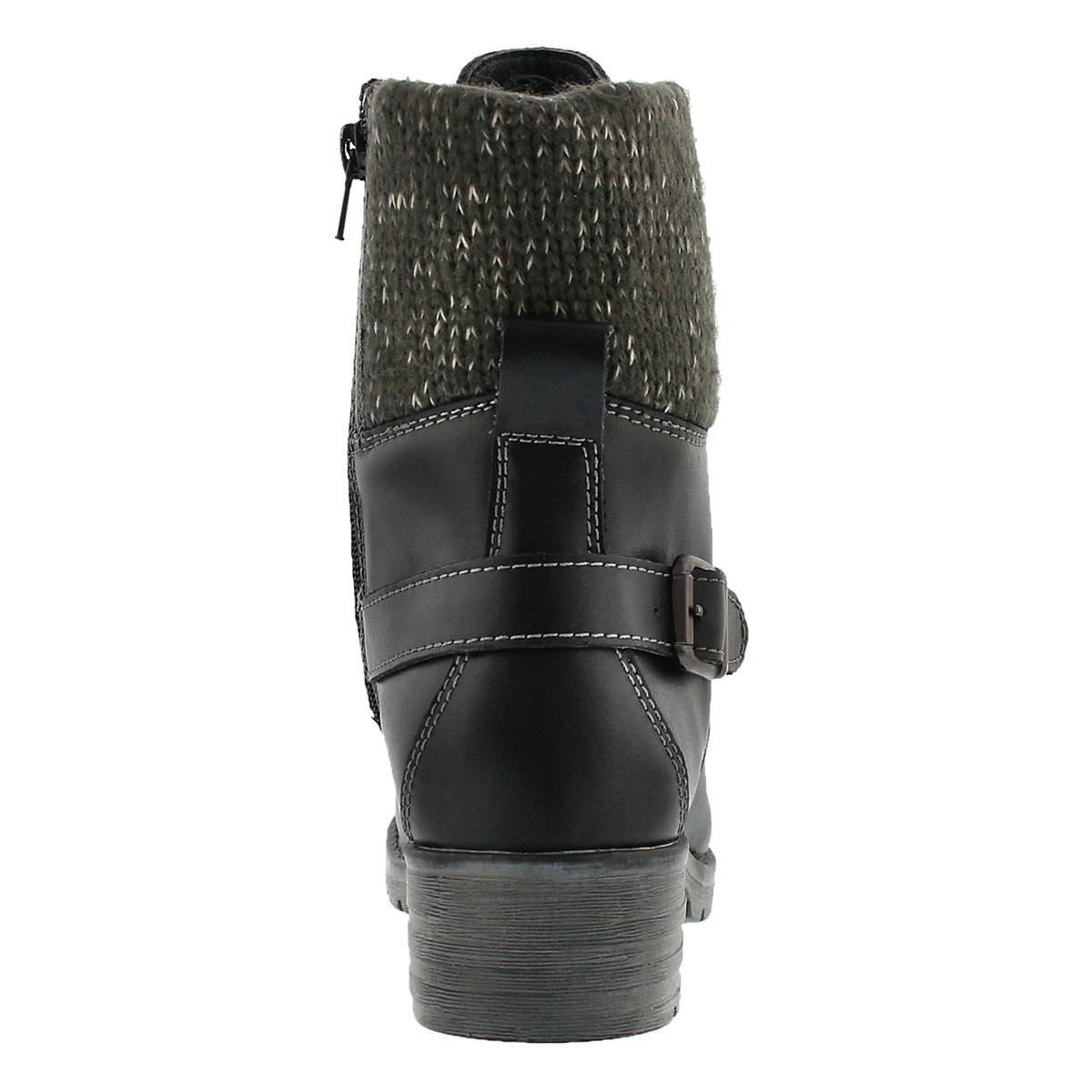 Botte militaire col tricot DeeDee,nr, fe