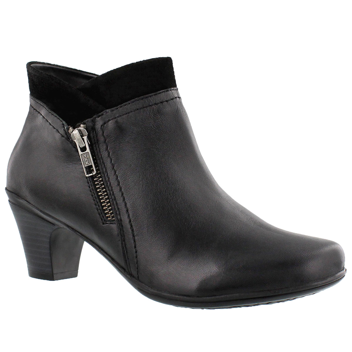 Lds Deidre black dress bootie