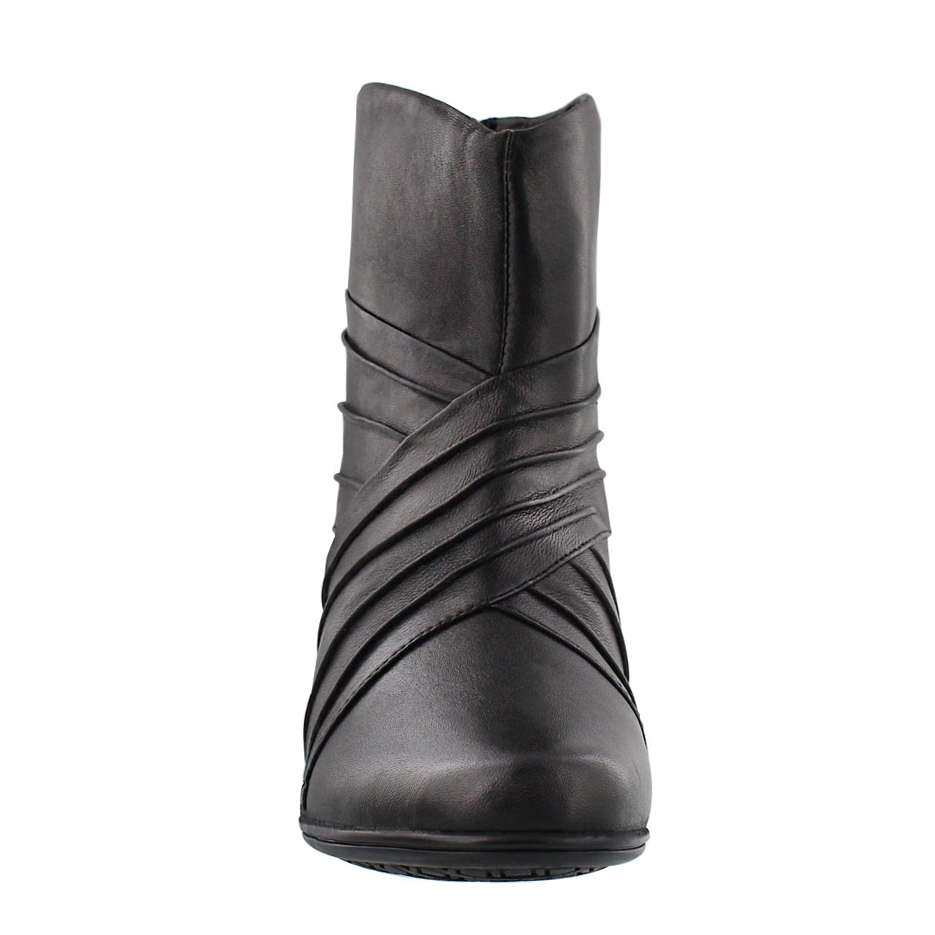 Lds Delilah black dress bootie-wide