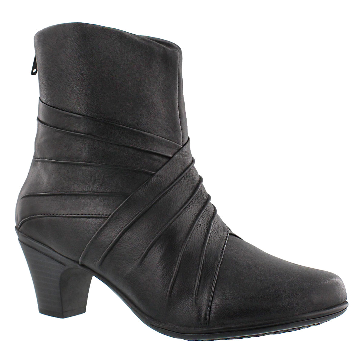 Lds Delilah black dress bootie-wide