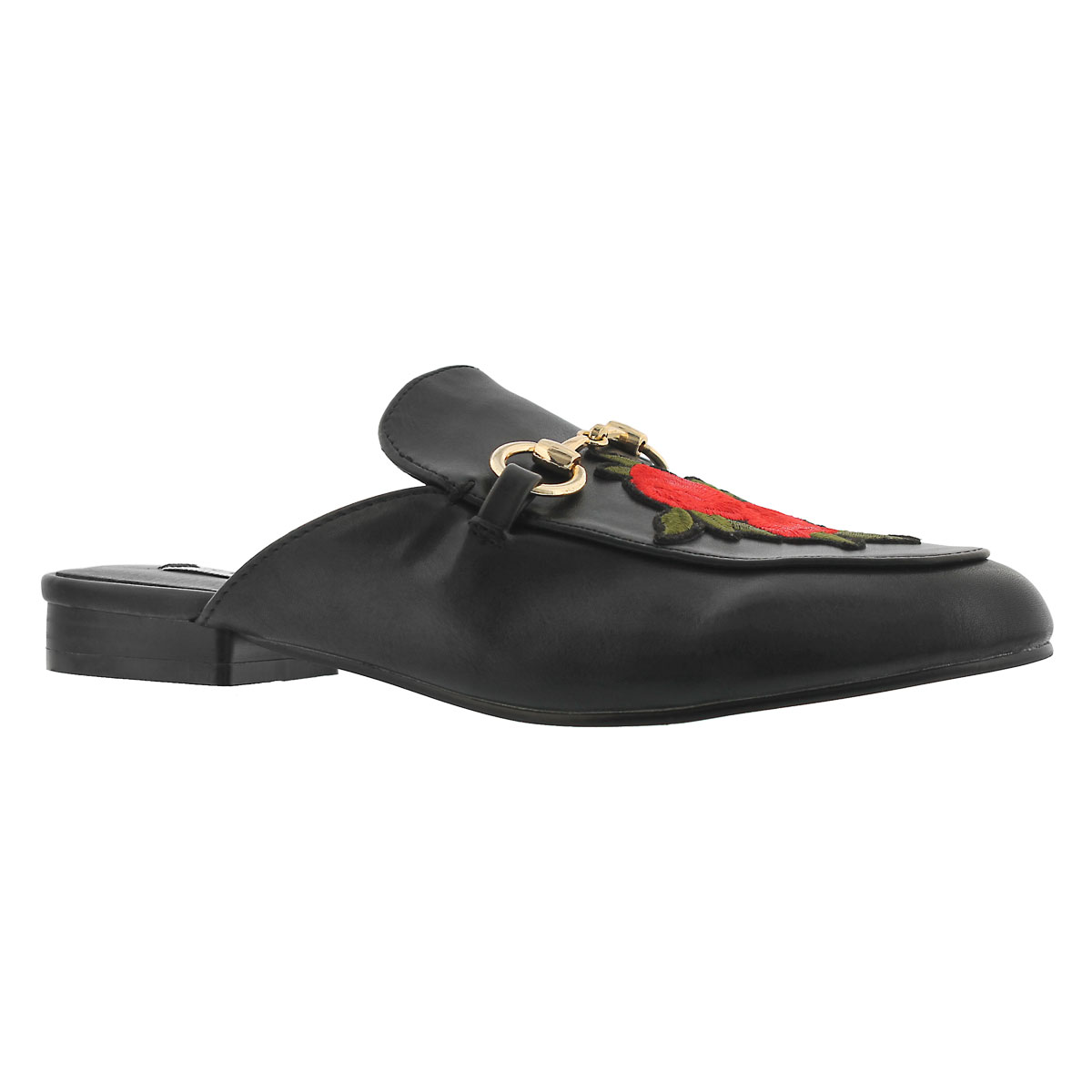 Lds Devyn black slip on dress loafer