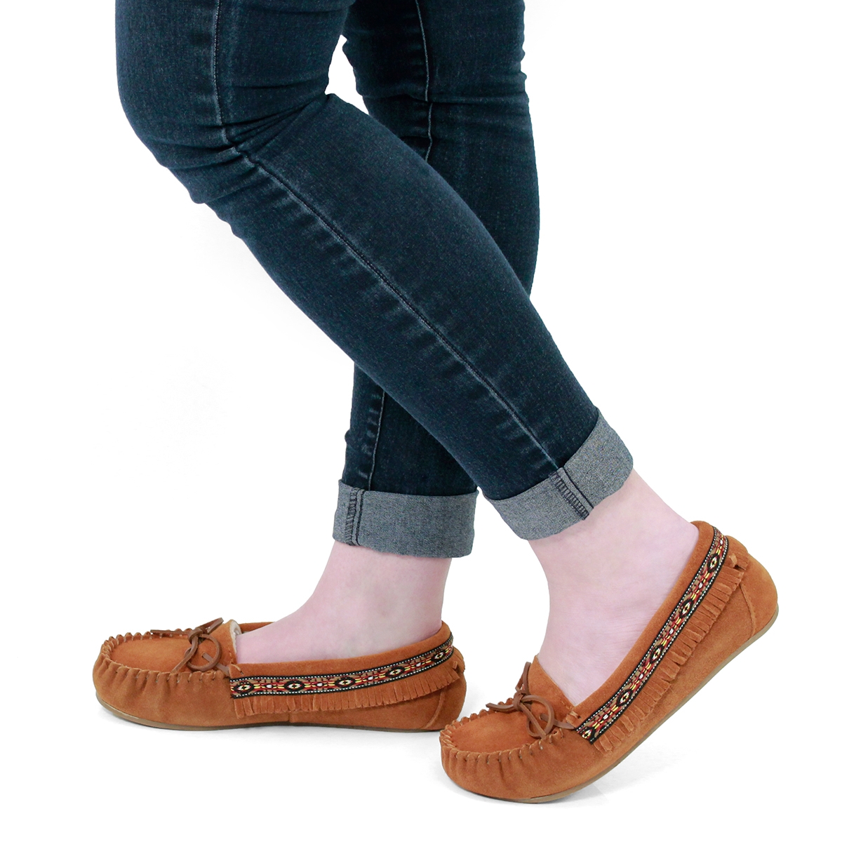 Mocassin DIXIE II, cuivre, femmes