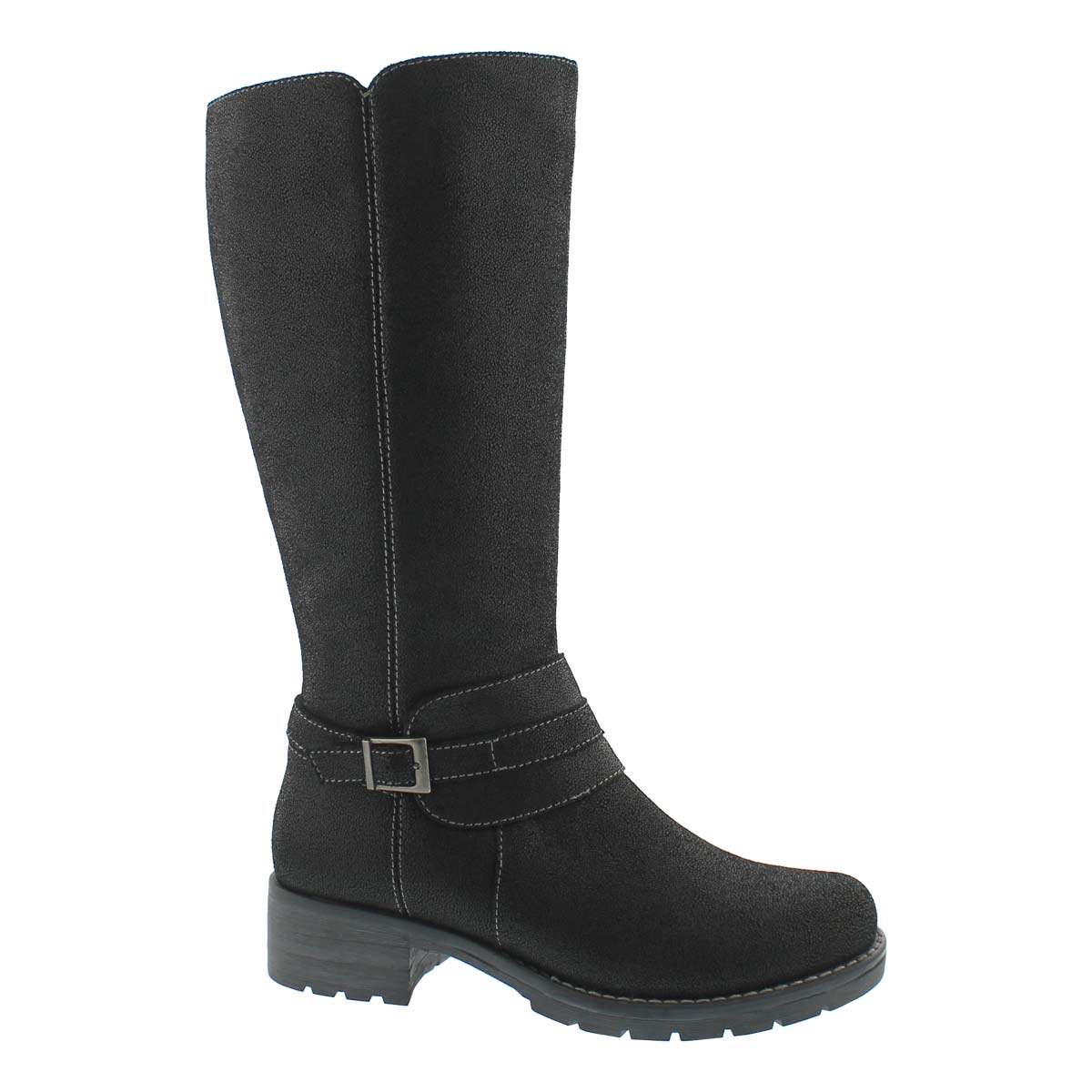 Women's DOMINIQUE 2 black tall riding boots