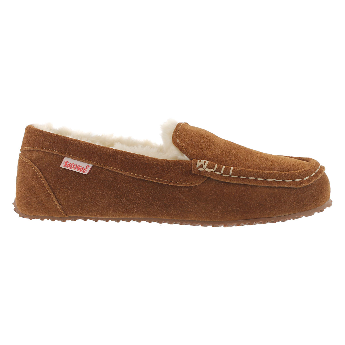 Lds Dottie chestnutsuede memory foam moc