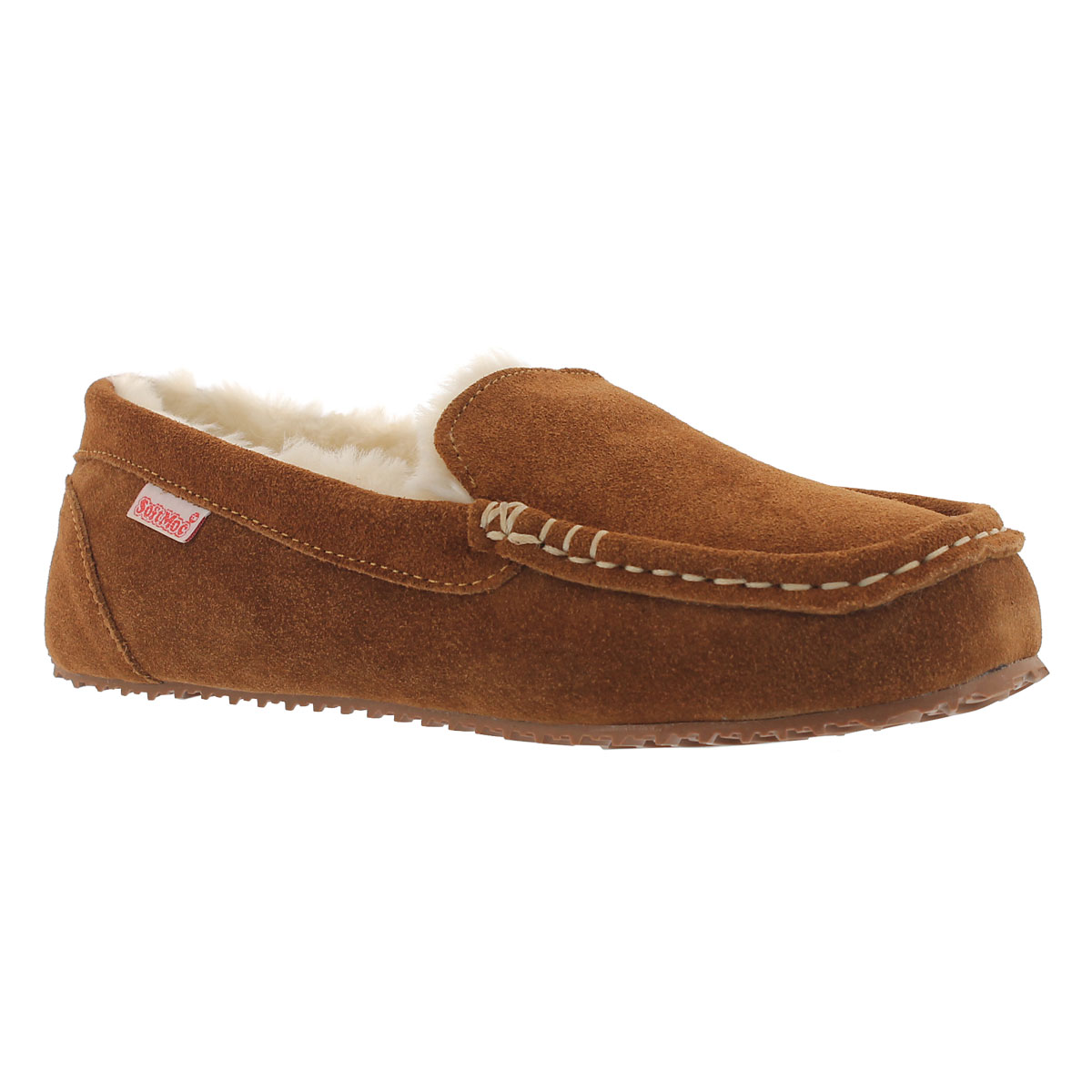 Lds Dottie chestnutsuede memory foam moc