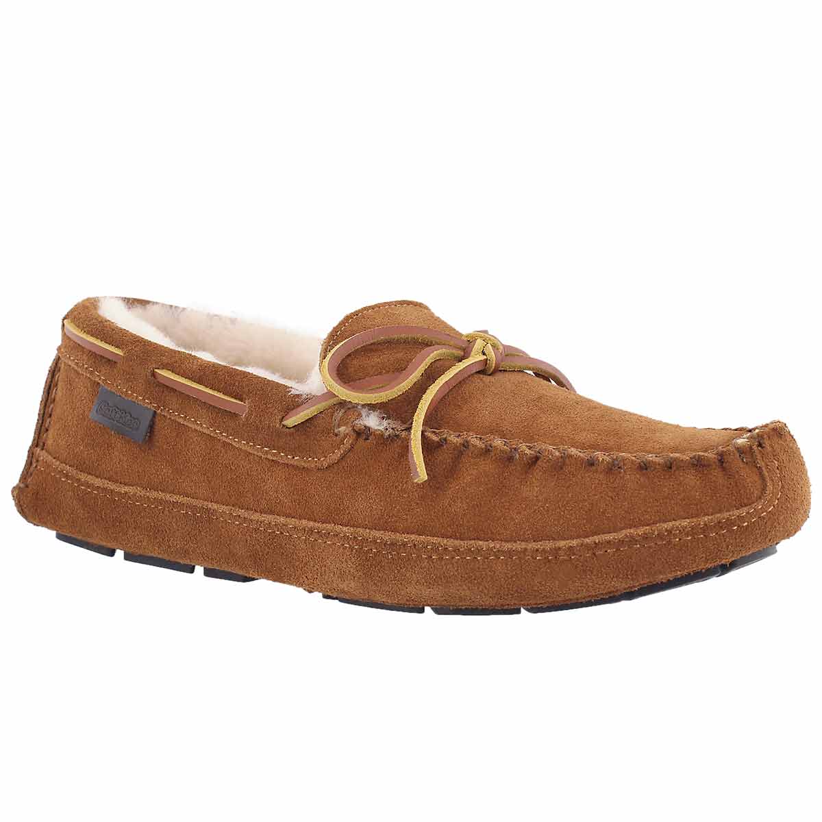 Mns Doyle chestnut suede moccasin