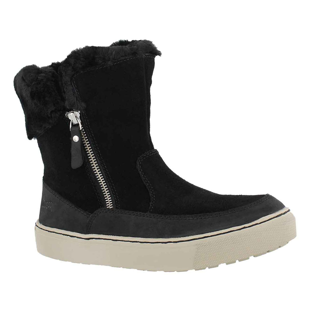 Women's DRESDEN blk wtp side zip winter boots