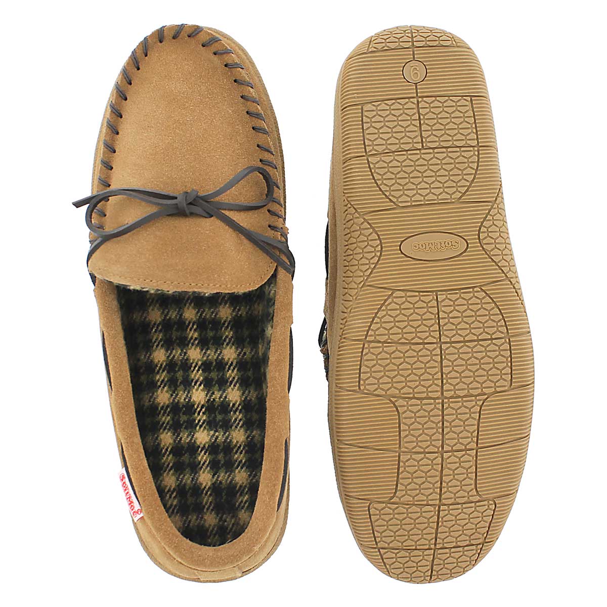 Mns Dusk II chestnut mem. foam moccasin