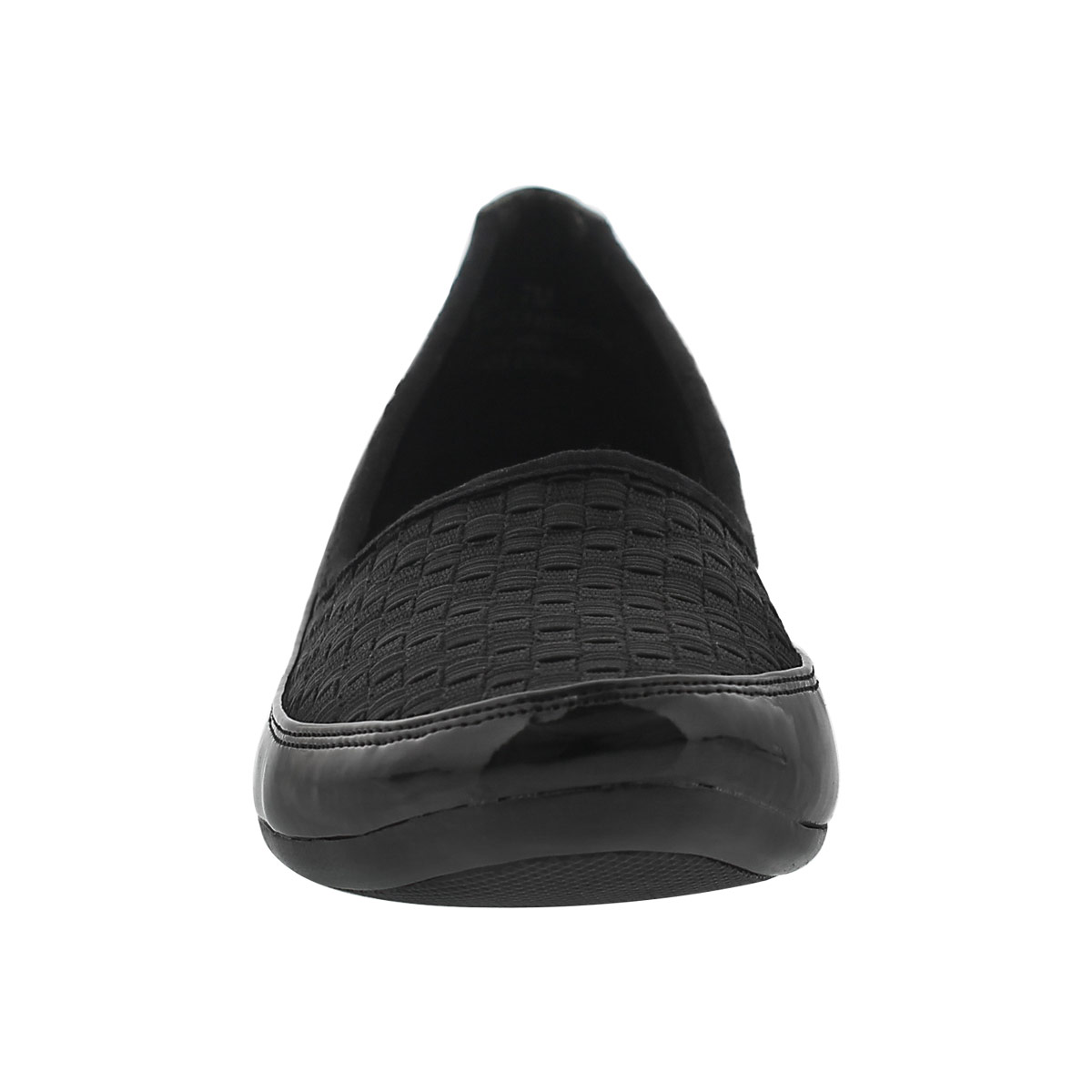 Lds Dusti 2 blk slip on casual wedge